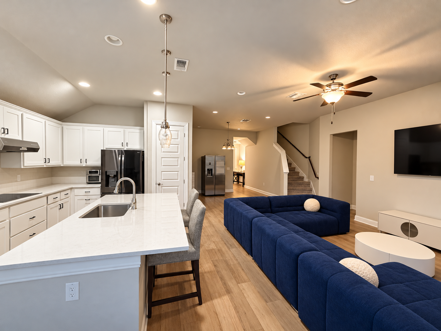 16817 Adoro Dr Kitchen & Living Room 1